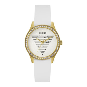 Reloj Guess GW0530L6 Mujer Analogico Cuarzo con Correa de Silicona