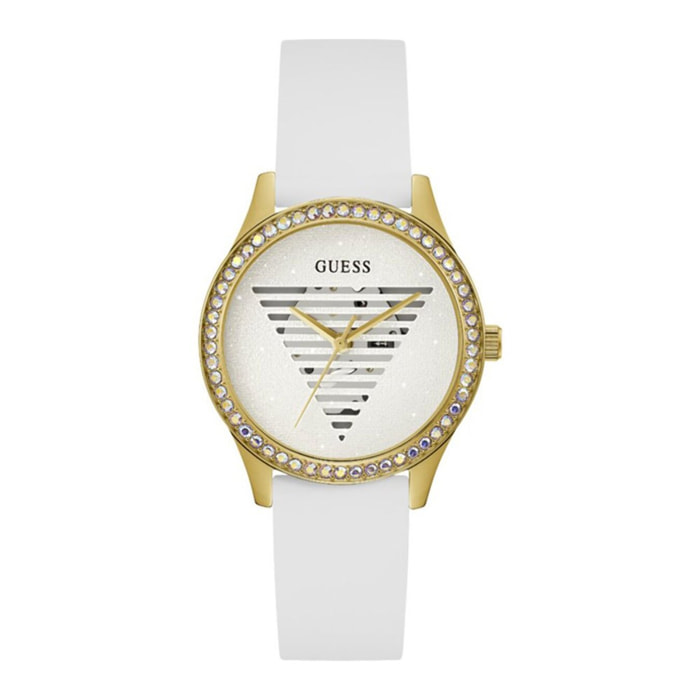 Reloj Guess GW0530L6 Mujer Analogico Cuarzo con Correa de Silicona