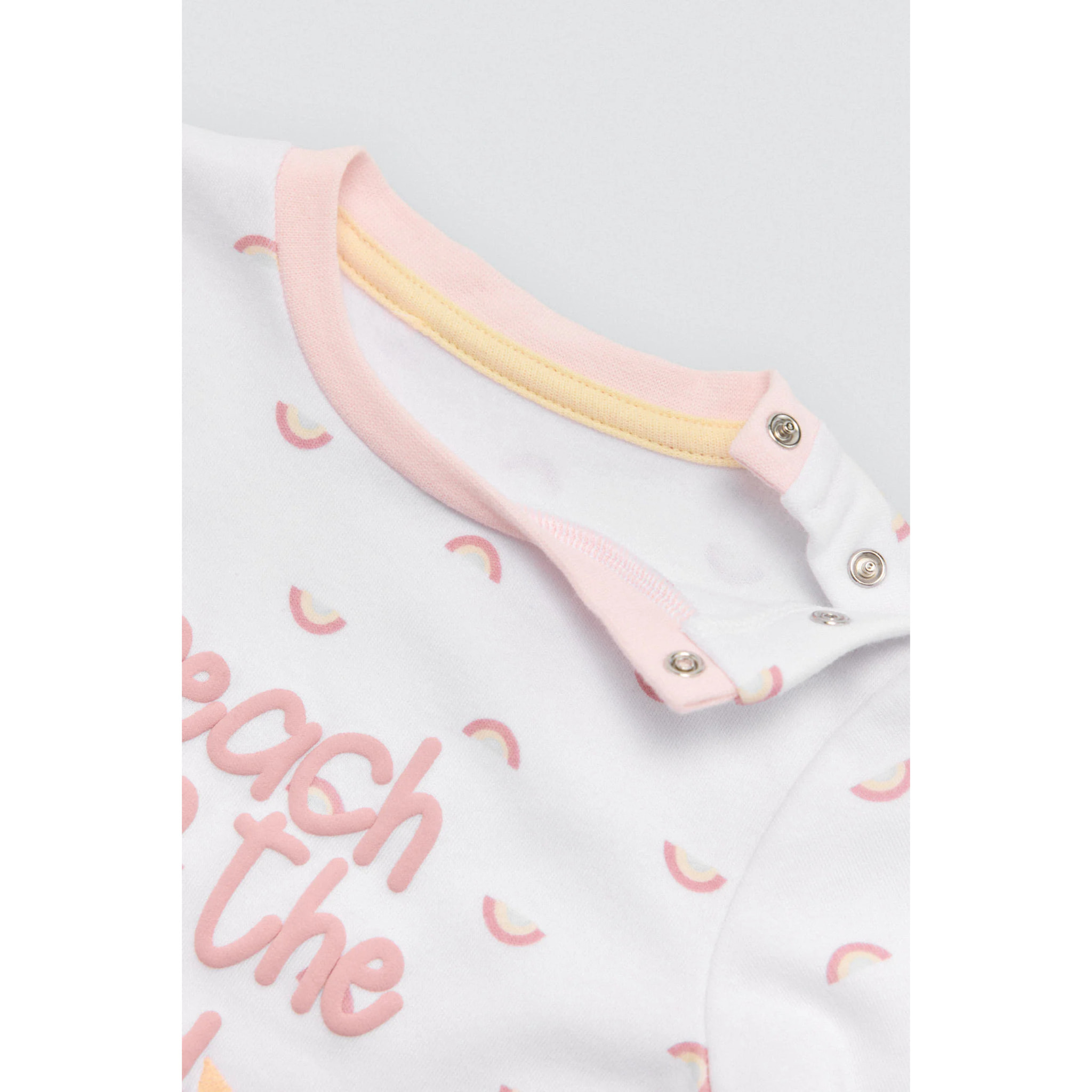 Set per neonato a maniche lunghe con stampa Rainbowland