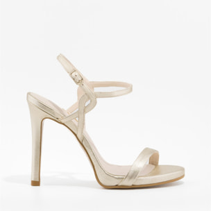 SANDALIAS DORADAS CANNES