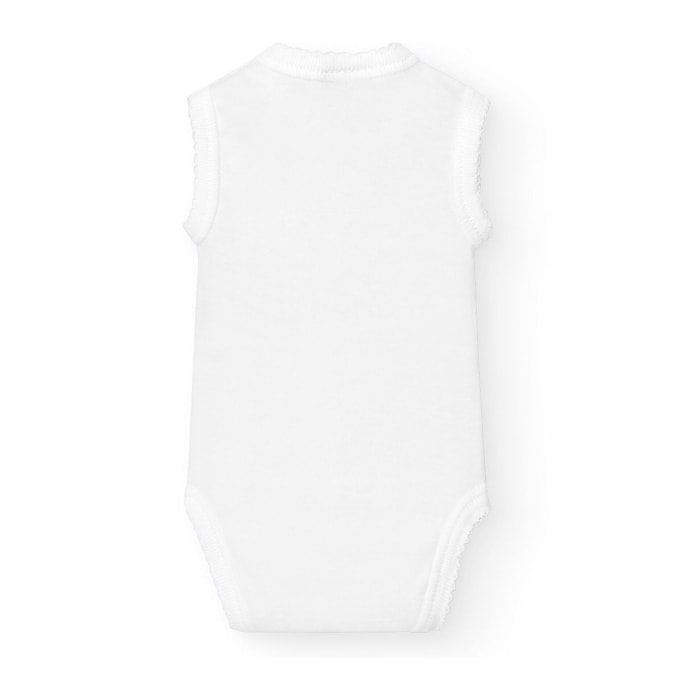 Body M/C Cruzado Calado Ositos