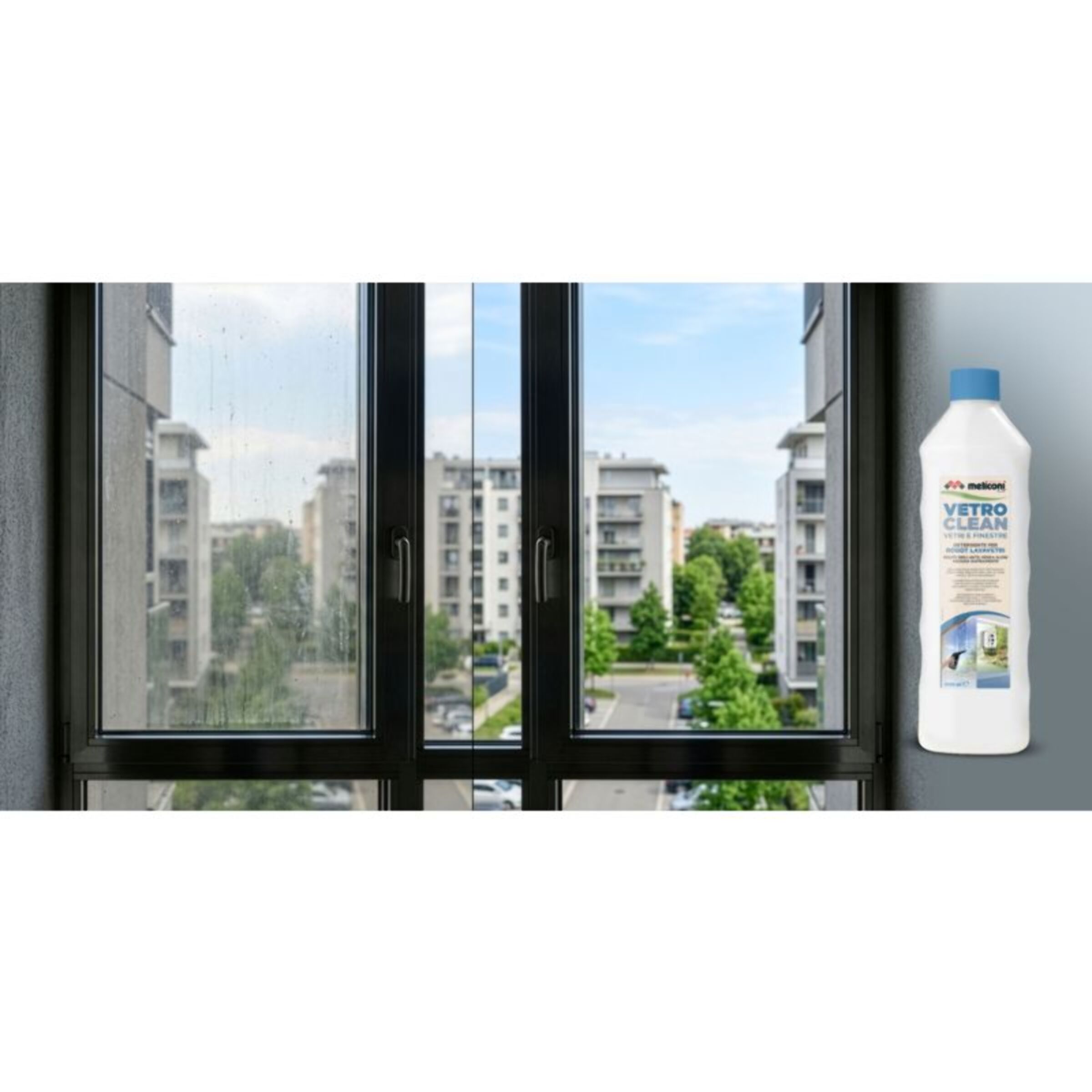 Détergent MELICONI VETRO CLEAN robots et laveur de vitres