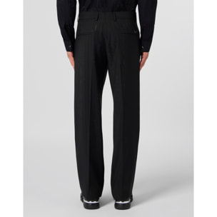 PHILIPP PLEIN Loose Fit Trousers Degrade Stones
