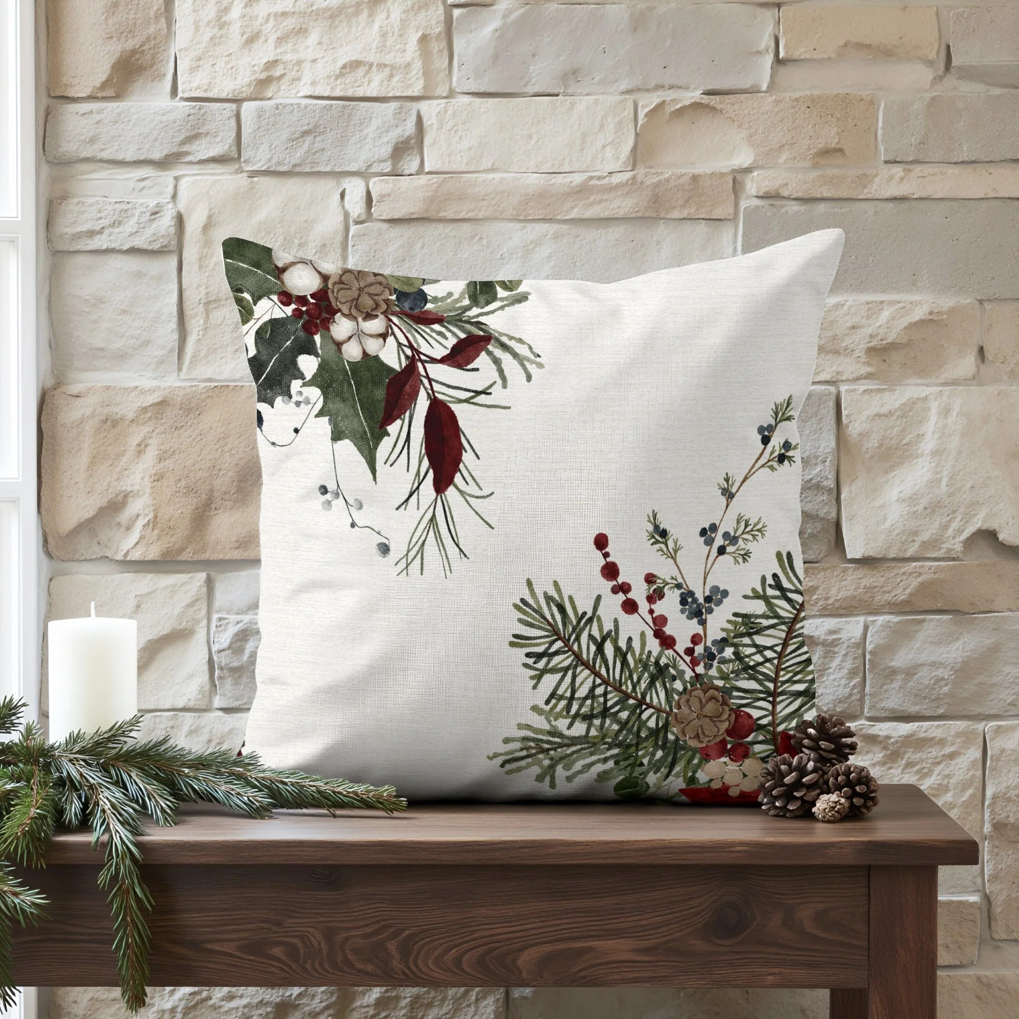 Housse de coussin 100% algodón Cascabel 13 A 50x50 cm