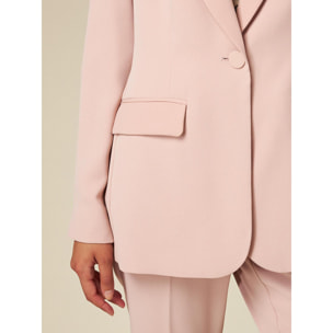 Oltre - Blazer in enver satin - Rosa