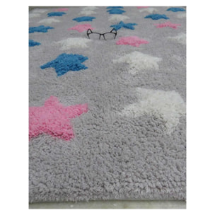 Tapis enfant fait main en coton BAGU