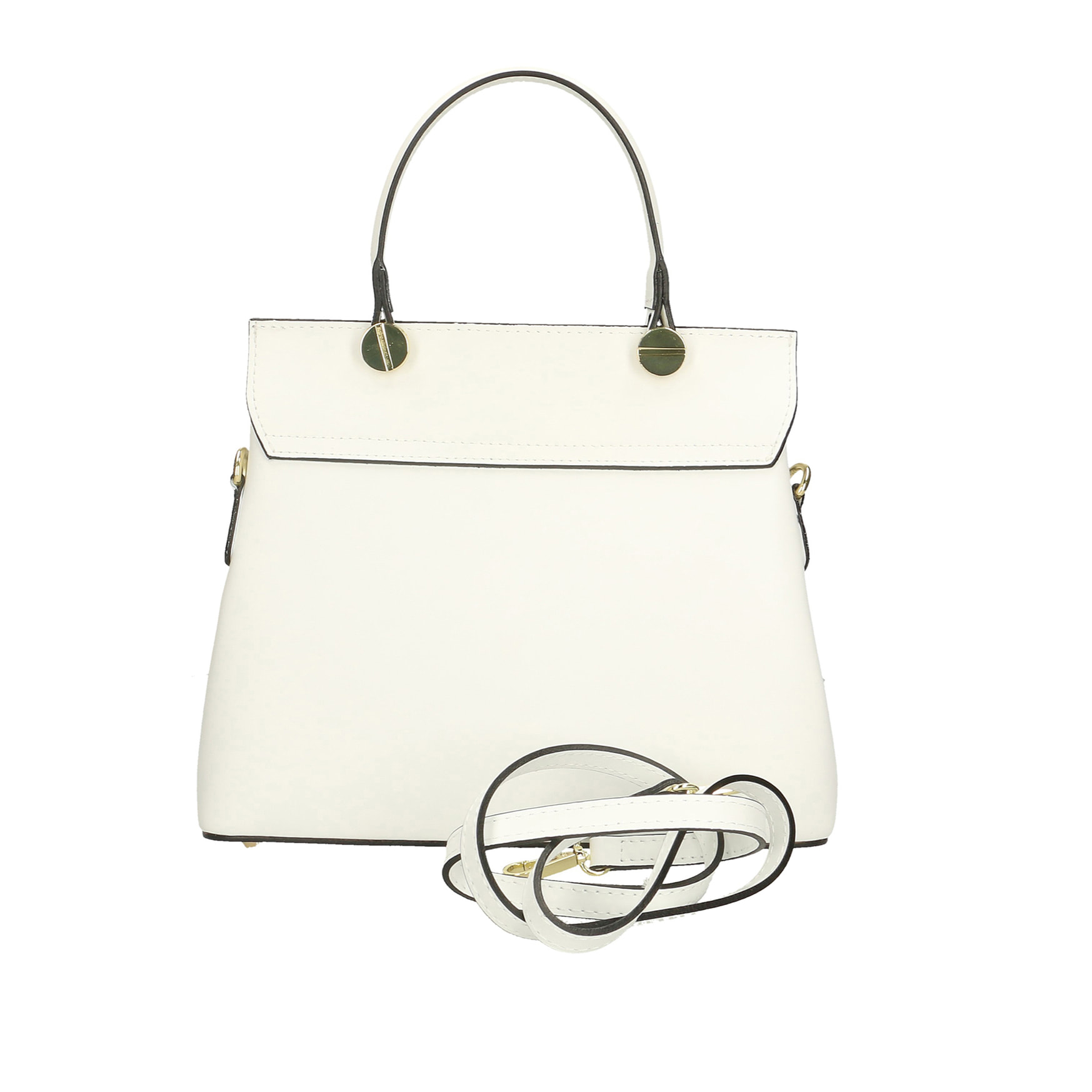 Borsa a mano da donna In Vera pelle Made in Italy 27x23x12 cm