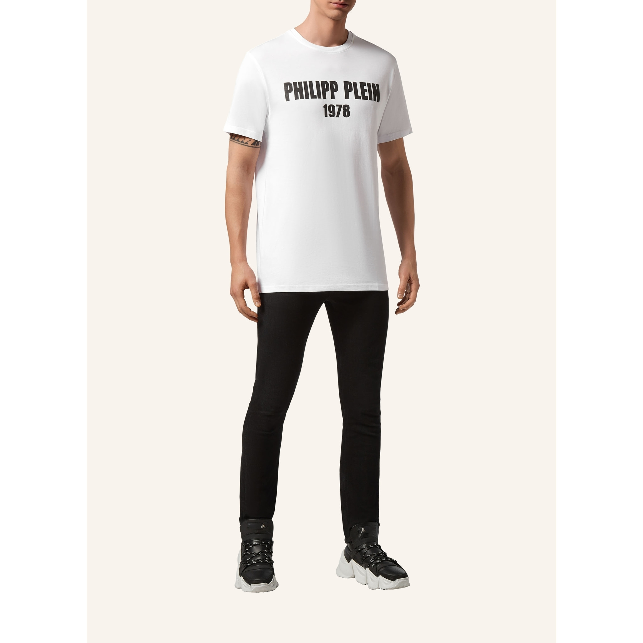 PHILIPP PLEIN Maglietta girocollo Ss