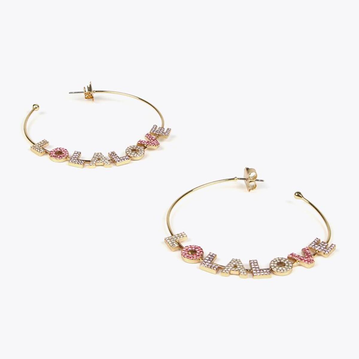 Collana dorata rigida LOLA LOVE