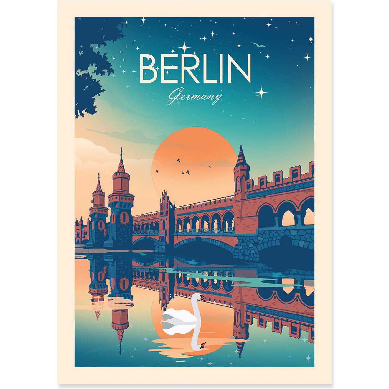 Affiche - Berlin - Studio Inception