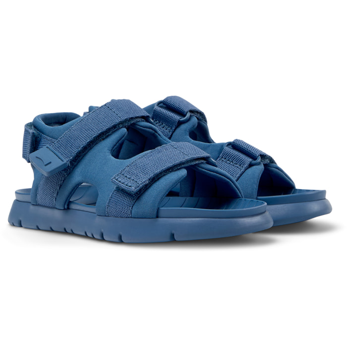 Sandalias - CAMPER Oruga Sandal - Azul - Textil técnico