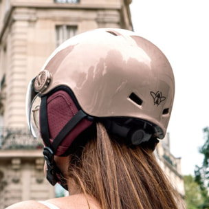 Casque CASR Style rose taille L