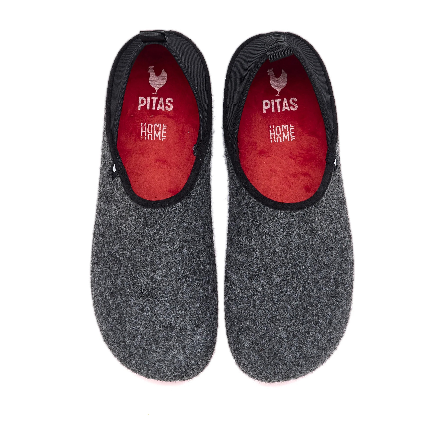 Zapatillas De Casa Lanna Dual Fit Man Rojo & Grafito