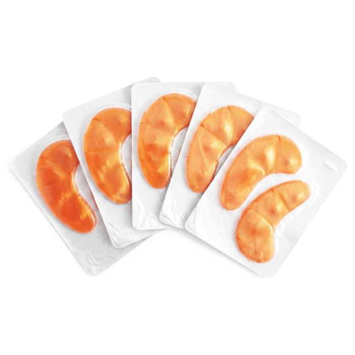 Parches oculares de hidrogel con vitamina C