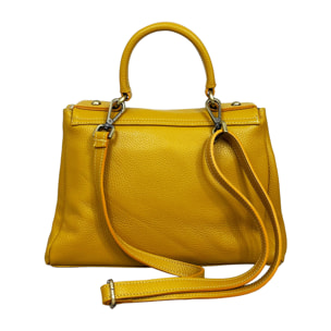 Bolso de Mano Cheval Firenze Aurora Amarillo Mostaza