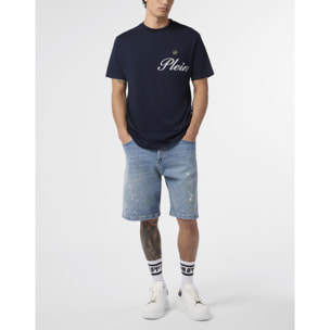 PHILIPP PLEIN Round Neck T-Shirt Signature