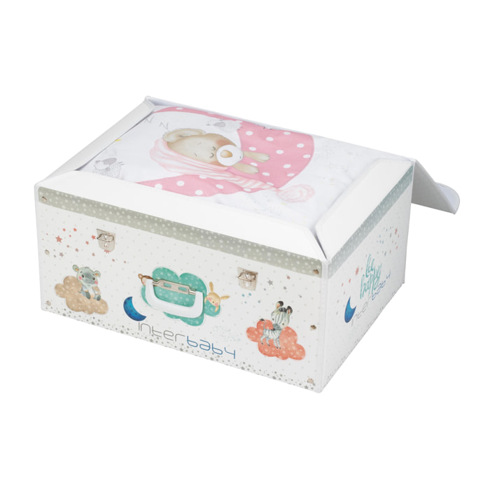 Set Textil Baúl y Funda Nórdica Bear Sleeping
