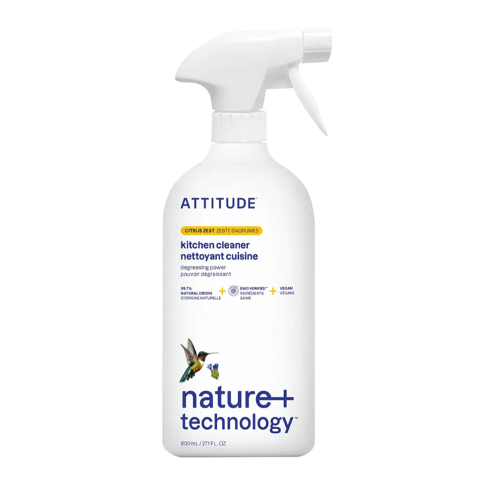 Limpiador cocina cítrico Nature + technology 800 ml