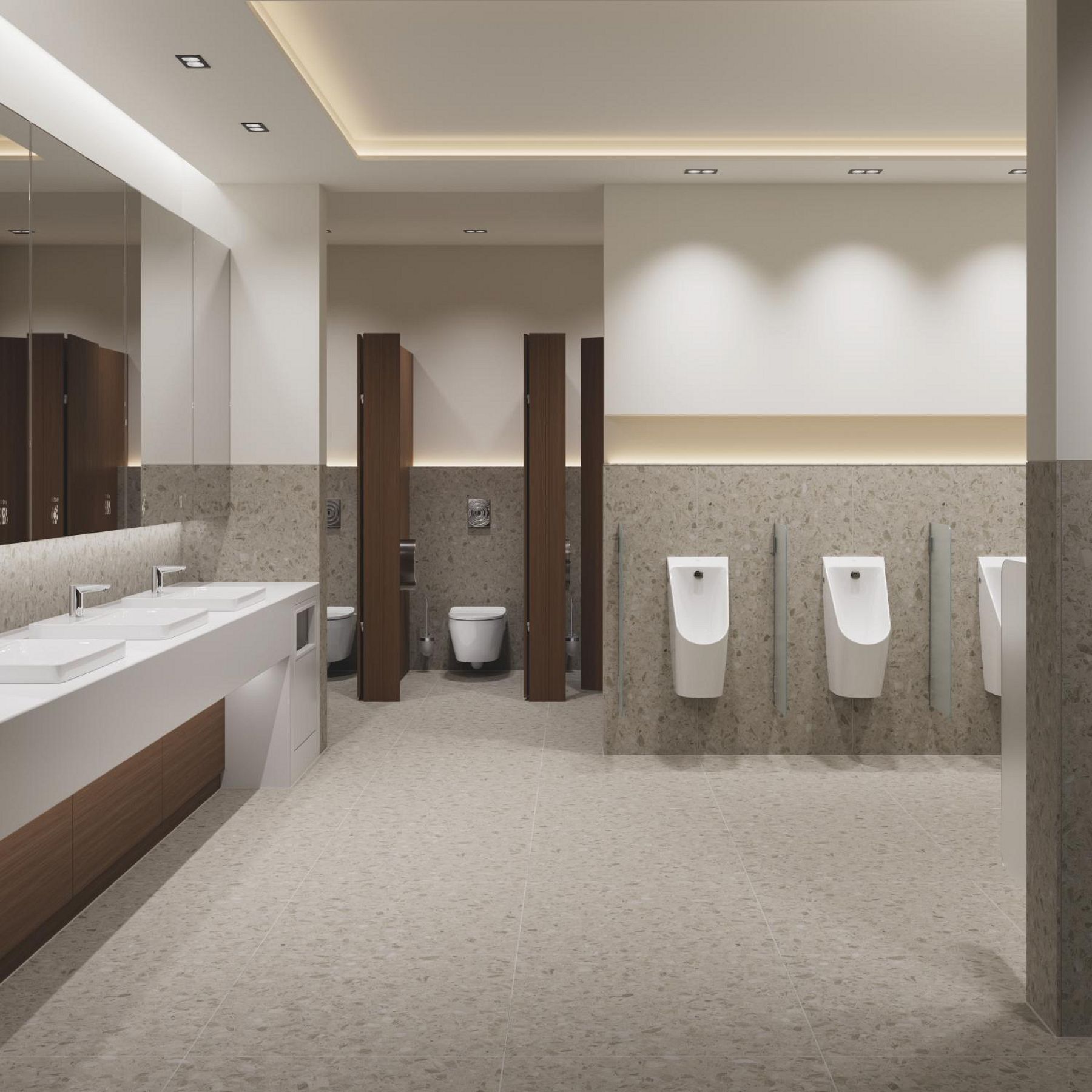 Robinet lavabo Infrarouge monofluide Euroeco Cosmopolitan E, chromé