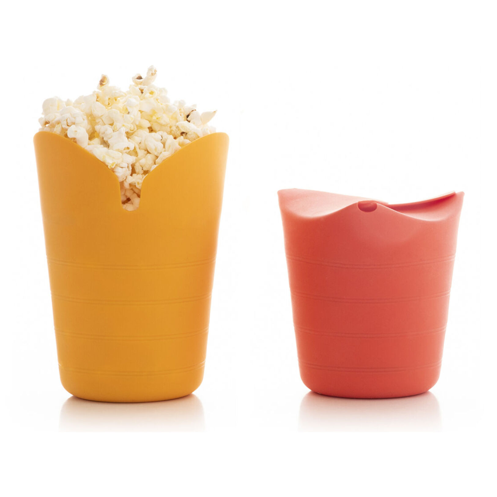 Contenitori per Pop-corn Pieghevoli in Silicone Popbox InnovaGoods (Pacco da 2)