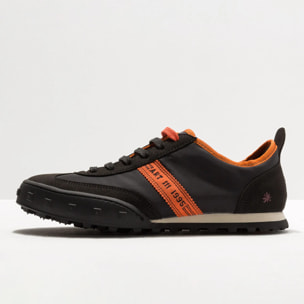 Zapatillas 1109 NYLON BLACK-ORANGE/CROSS SKY color Black-orange