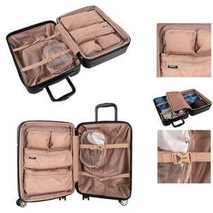 Juego De Maletas Pc Dkny Dkny-3103 Simply Put Negro