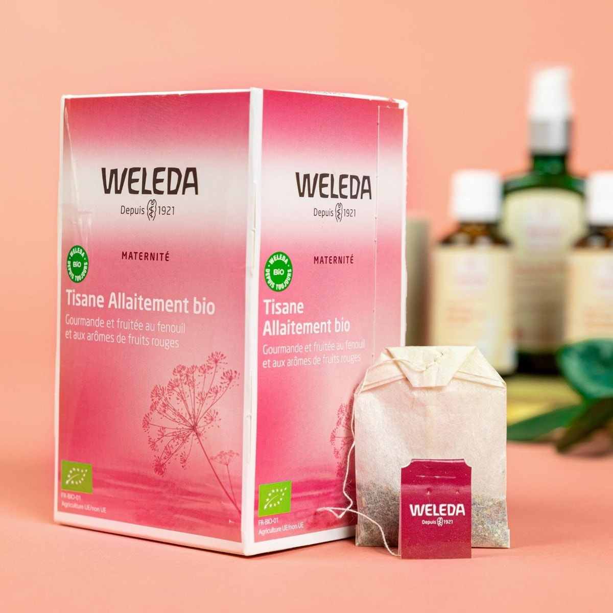 WELEDA - Tisane allaitement Fruits rouges - 20x2 g