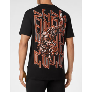PLEIN SPORT Camiseta Cuello Redondo TIGER