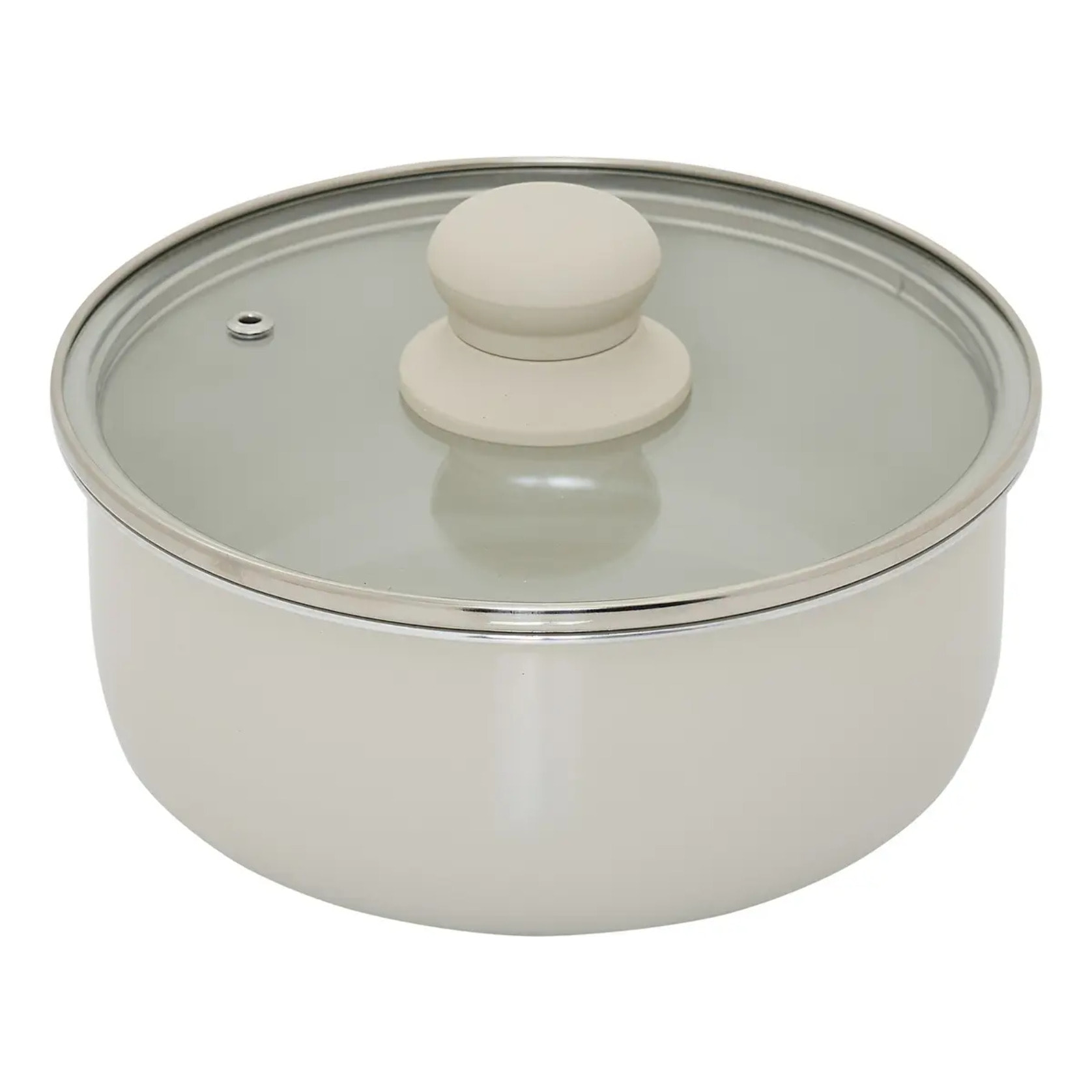 Batterie de cuisine Essentiels 12 pièces beige