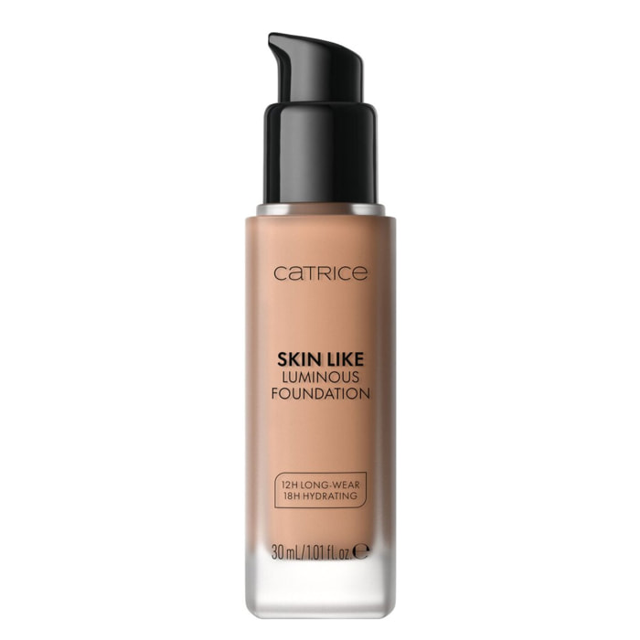 Skin Like Luminous Foundation - Fond de Teint Lumineux Formule Ultra-Fluide Waterproof 30ml