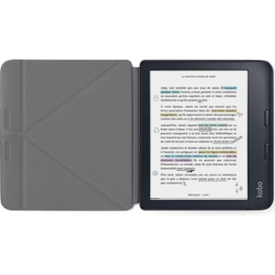 Etui IBROZ Origami Kobo Libra Colour 2024 bleu