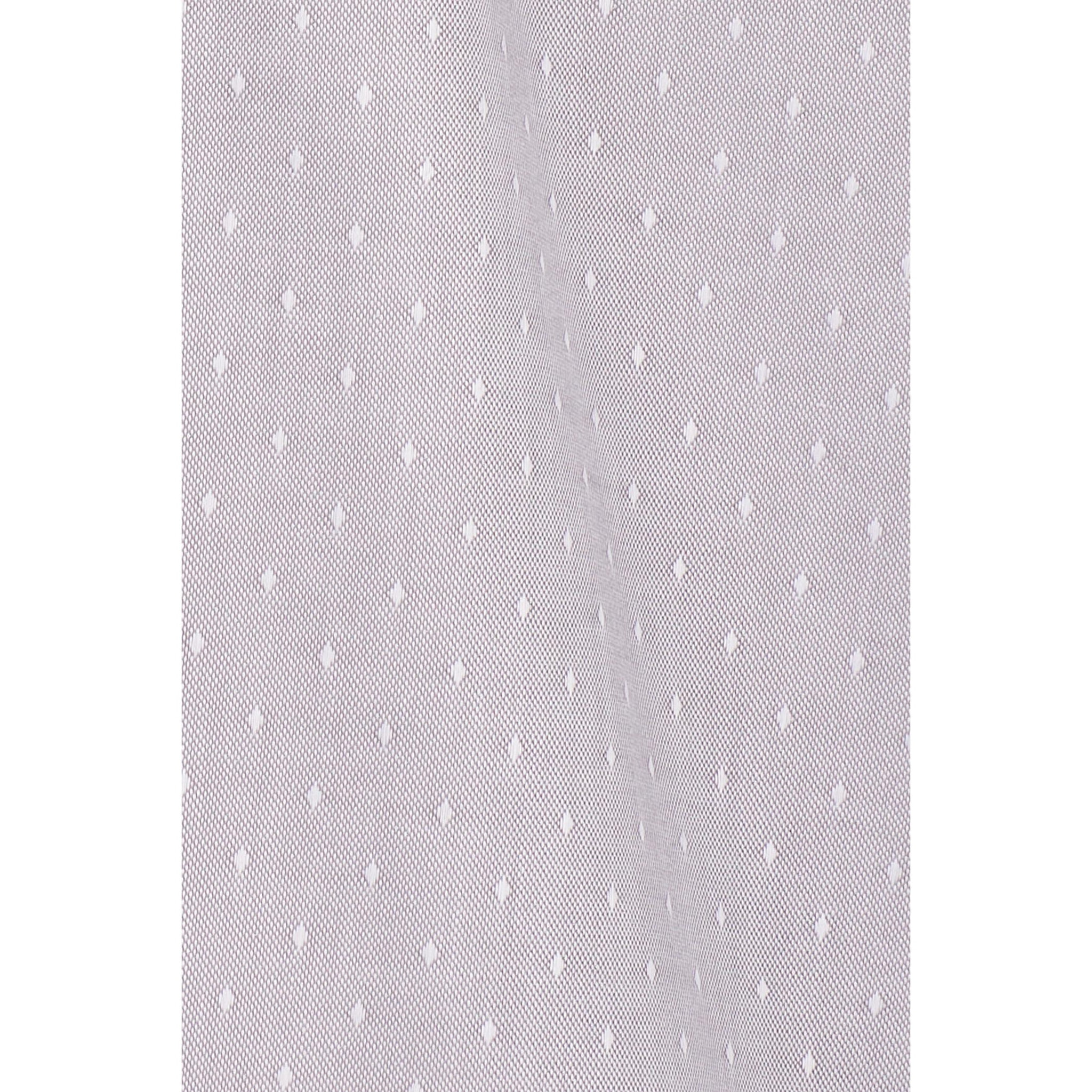 Camicia Uomo 2 Bottoni Button Down Slim Oxford Fantasia Grigio/Bianco