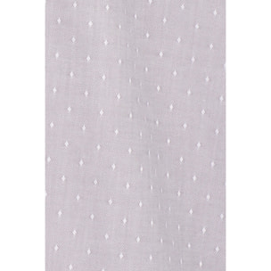 Camicia Uomo 2 Bottoni Button Down Slim Oxford Fantasia Grigio/Bianco