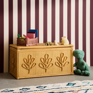 Coffre à jouets enfant bohème en rotin ARLO
