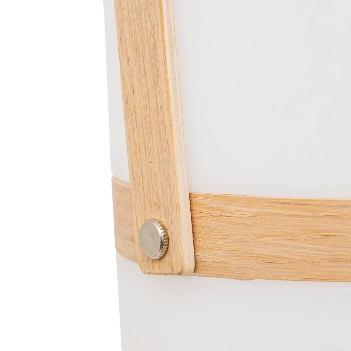 Lampe d'exterieur led "Kiara" blanc H36cm