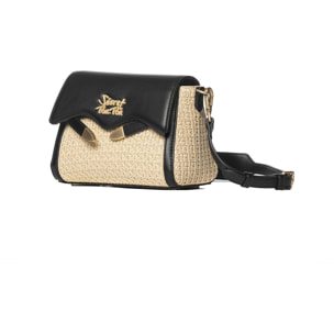 Borsa a tracolla da donna - Modello Eridana Nova - 100% poliuretano - 20.5 x 18.0 x 7.0 cm