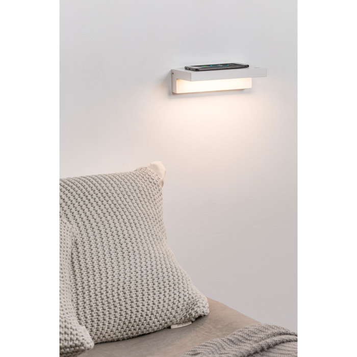 WELL Lampe applique blanc