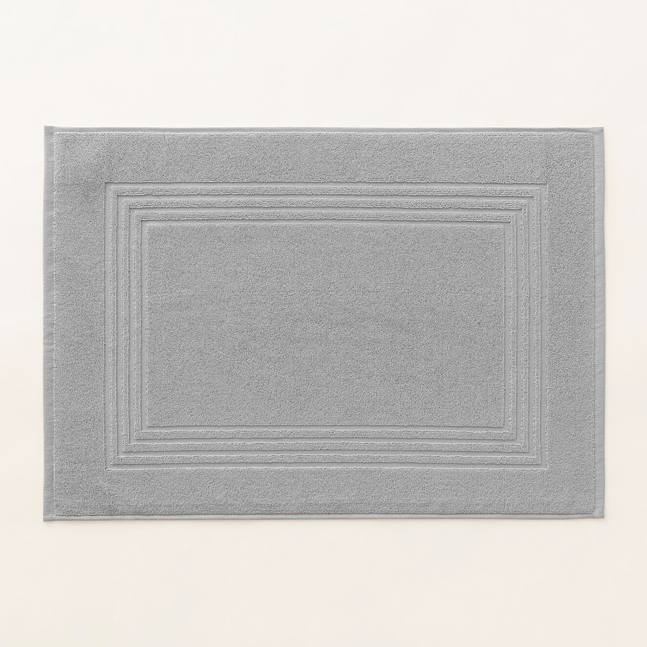 Tapis de Bain Coton Peigné - 920 g/m2 GRIS