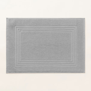 Tapis de Bain Coton Peigné - 920 g/m2 GRIS