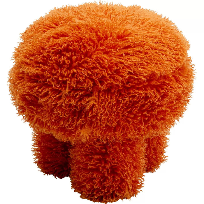 Tabouret Plushy orange Kare Design