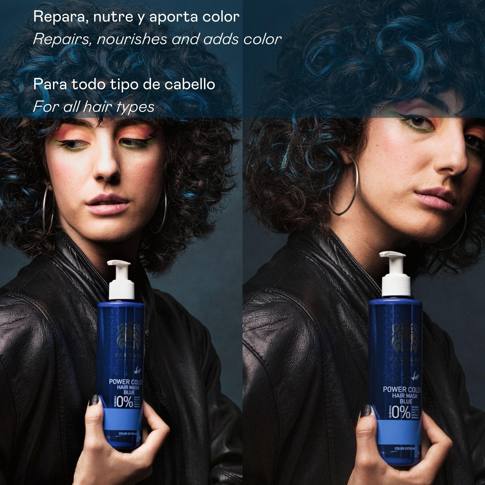 Valquer Mascarilla power color Rubio Dorado - 275 ml