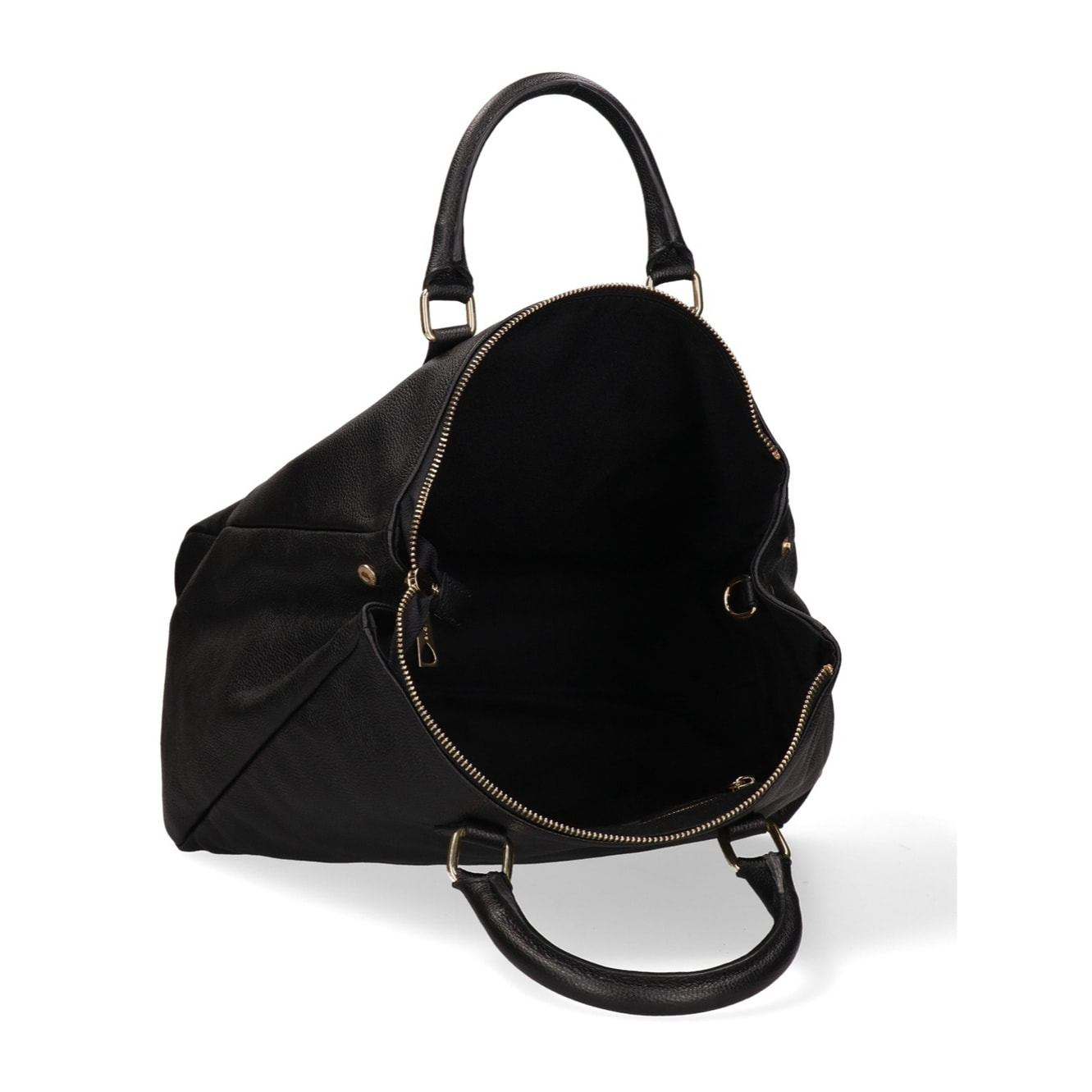 Borsa a mano da donna Made in Italy - Modello Aurelia Chic - 100% pelle - 36.0 x 27.0 x 16.0 cm