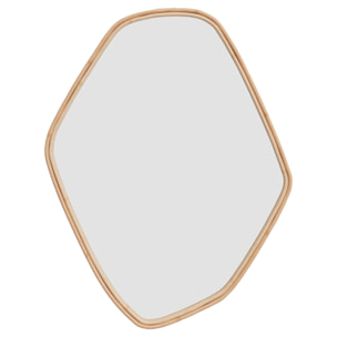 Miroir organique en rotin 76,5x53 cm - Tseri