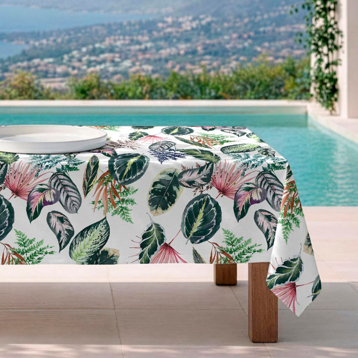 Mantel antimanchas Tropalm - 100% algodón -