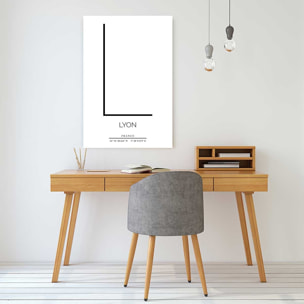 Tableau Lyon Tableau plexiglas