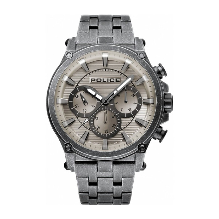 Reloj Police R1453321002 Hombre Analogico Cuarzo con Correa de Acero inoxidable