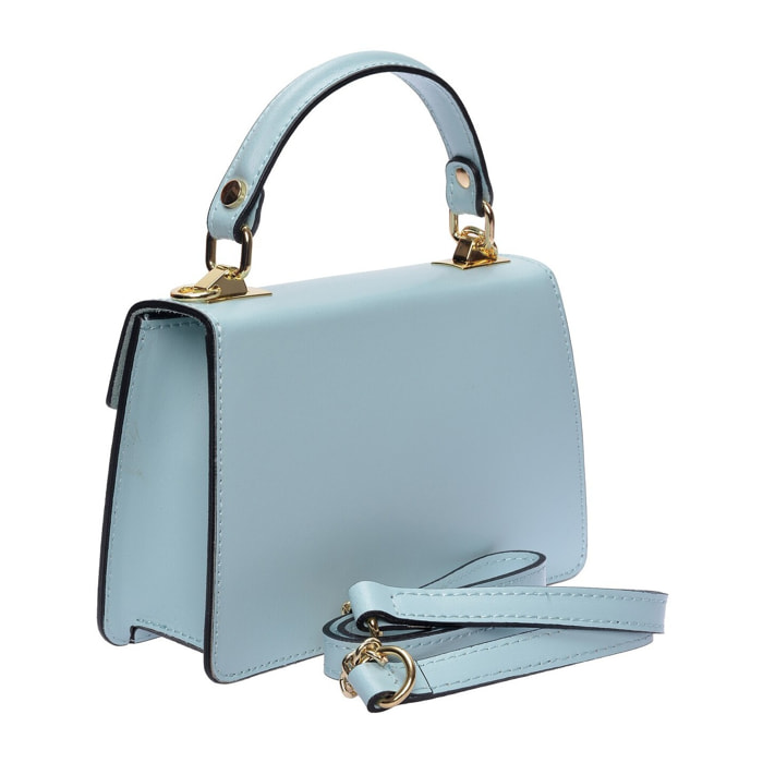 Borsa a mano Anna Luchini Turchese