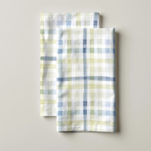 Lot de 2 torchons de cuisine 100% coton Agueda