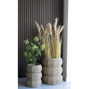 Skimmia artificiale in vaso Vikasa Home — H 75 cm