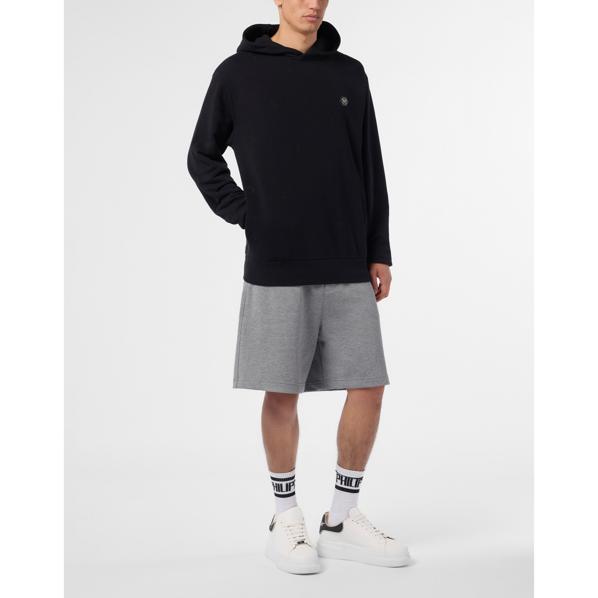 PHILIPP PLEIN Tracksuit Joggers Monogram Embroidery